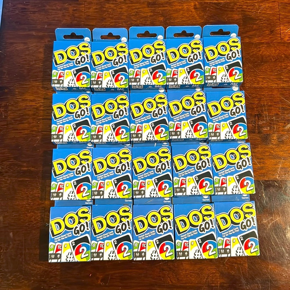 DOS GO! POCKET SIZED‎ CARDS FOR ON-THE-GO PLAY fun card games party